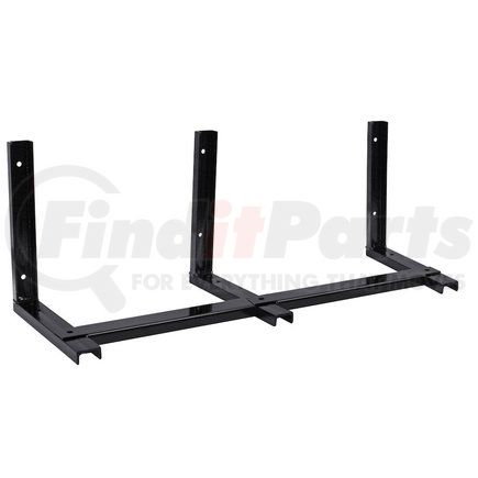 1701001 by BUYERS PRODUCTS - 15 x 14in. Black Steel Mounting Brackets for 48in. Poly Truck Boxes