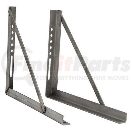 1701041 by BUYERS PRODUCTS - Tool Box Mounting Bracket - 18 in. x in., Welded, Stainless Steel