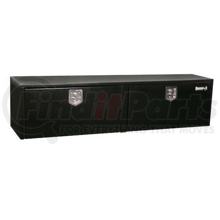 1702325 by BUYERS PRODUCTS - Truck Tool Box - Black, Steel, Underbody, 18 x 18 x 72 in.