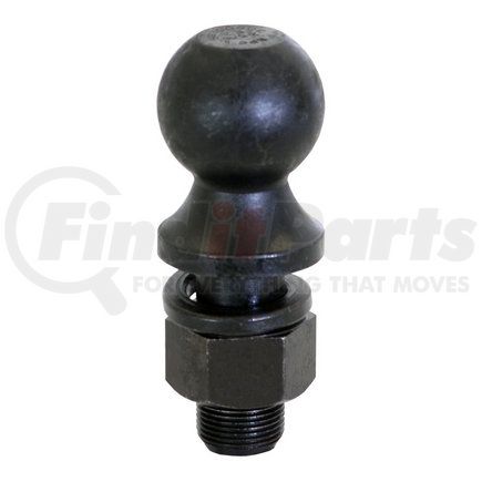 1802050 by BUYERS PRODUCTS - 2-5/16in. Black Hitch Ball with 1-1/4 Shank Diameter x 2-3/4 Long