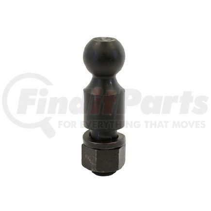 1802061 by BUYERS PRODUCTS - 2-5/16in. Black Hitch Ball with 1-1/2 Shank Diameter x 2-3/4 Long+2in. Riser