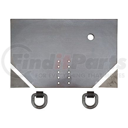 1809043 by BUYERS PRODUCTS - Trailer Hitch Reinforcement Plate - 5/8 x 34-1/2 x 22-1/2 in.