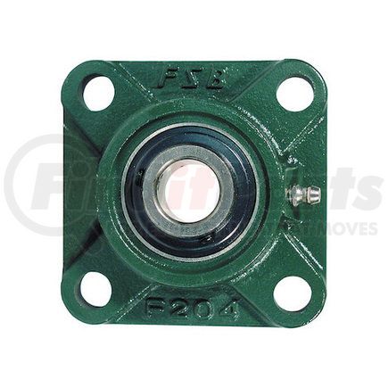 4f16 by BUYERS PRODUCTS - 1in. Shaft Diameter Eccentric Locking Collar Style Flange Bearing - 4 Hole