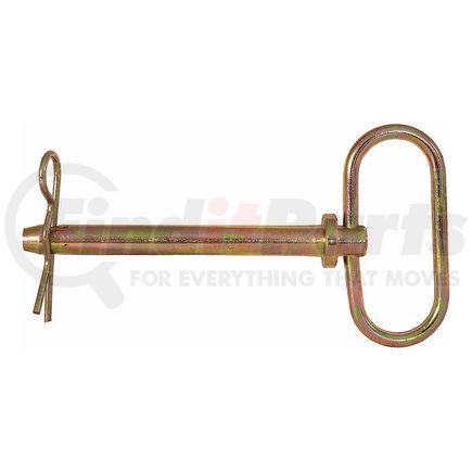66130 by BUYERS PRODUCTS - Yellow Zinc Plated Hitch Pins - 1-1/8 Diameter x 6-1/4in. Usable Length