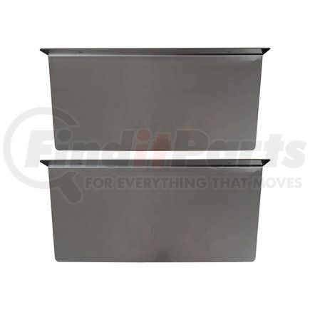 924f0106sspr by BUYERS PRODUCTS - Replacement Stainless Steel Under Tailgate Spill Shield for SaltDogg® Spreaders - Pair