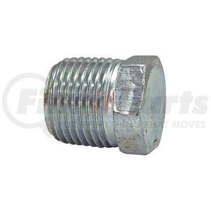 h3159x6 by BUYERS PRODUCTS - Pipe Fitting - Hex Head Plug, 3/8 in. Male Thread