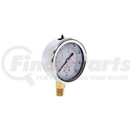 hpgs160 by BUYERS PRODUCTS - Multi-Purpose Pressure Gauge - Silicone Filled, Stem Mount, 0-160 PSI