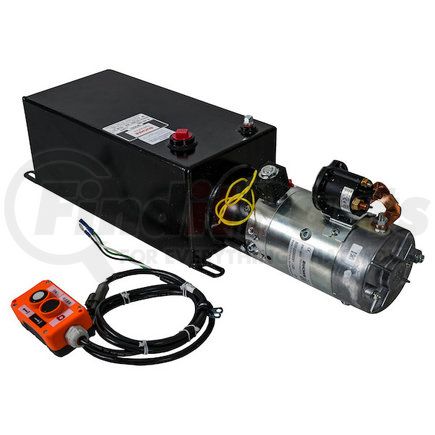 pu319lrs by BUYERS PRODUCTS - 3-Way DC Power Unit with 1.5 Gallon Steel Reservoir and Electric Controls
