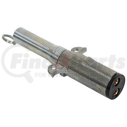 tc2012 by BUYERS PRODUCTS - 2-Way Die-Cast Zinc Trailer Connector -Trailer Side - Vertical Pins with Spring