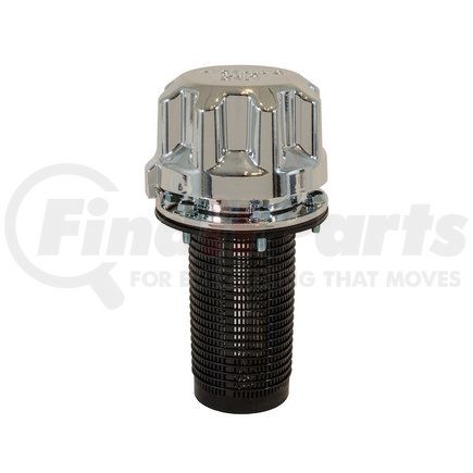 tfan3c by BUYERS PRODUCTS - Hydraulic Assembly Cap - Chrome Plated, Polymer Filler Strainer