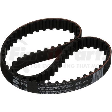 T186 by GATES - Premium Automotive Timing Belt