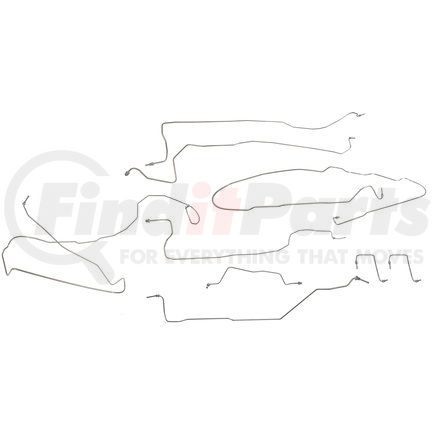 919-111 by DORMAN - Stainless Steel Brake Line Kit