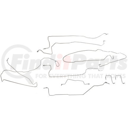 919-113 by DORMAN - Stainless Steel Brake Line Kit