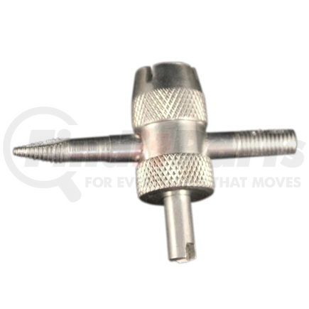 445 by MILTON INDUSTRIES - Tire Valve Repair Tool - 4-in-1, Steel-Plated, .2108-36 Tap Size