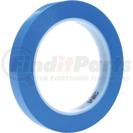 36404 by 3M - Vinyl Tape - Blue, 1/8" Width, 5.2 mil Thickness, Rubber, Single-Sided