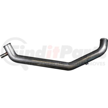 F66-2730 by PETERBILT - Engine Coolant Pipe - Lower, 2.5 in. Diameter, 304 Stainless Steel