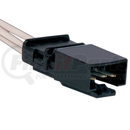PT325 by ACDELCO - 3-Way Male Black Multi-Purpose Pigtail