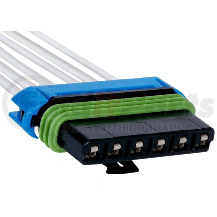 PT373 by ACDELCO - 6-Way Female Black Multi-Purpose Pigtail