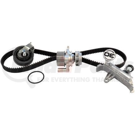 ACDelco TCKWP306M Engine Timing Belt Kit with Water Pump Timing Belt and Water Pump Kit with 2 Tensioners