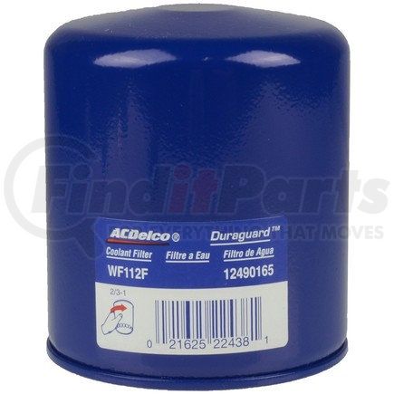 WF112F by ACDELCO - Durapack Engine Coolant Filter