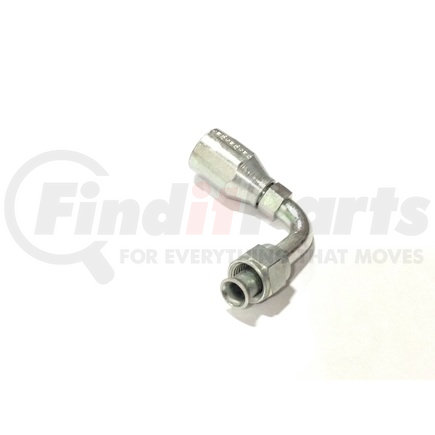 24706N-646 by WEATHERHEAD - Eaton Weatherhead 247 N series Field Attachable Hose Fittings JIC 37 Female Swivel 90 Long Drop Elbow