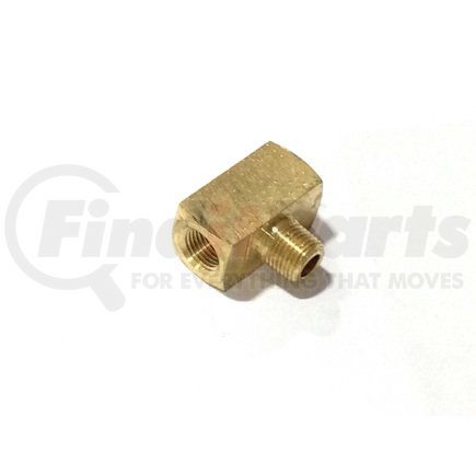 88046 by TECTRAN - Air Brake Air Line Thread Branch Tee - Brass, 1/8 in. Pipe Thread, Extruded