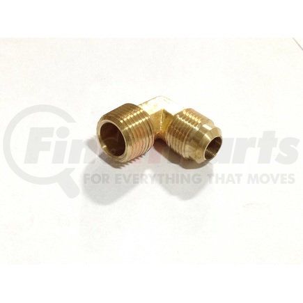 89299 by TECTRAN - Flare Fitting - Brass, 1/2 in. Tube Size, 1/2 in. Pipe Thread, Male Elbow
