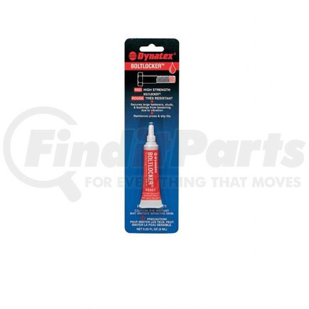 49451 by DYNATEX - Red High Strength Threadlocker - 6ml Tube - Carded