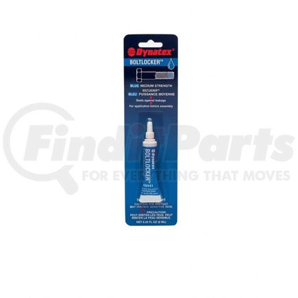 49441 by DYNATEX - Blue Medium Strength Threadlocker - 6ml Tube - Carded