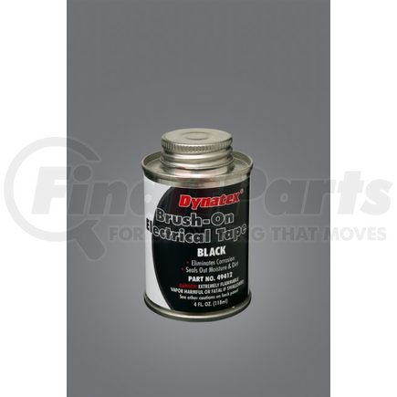 49412 by DYNATEX - Brush On Electrical Tape 4oz Brush Top Can