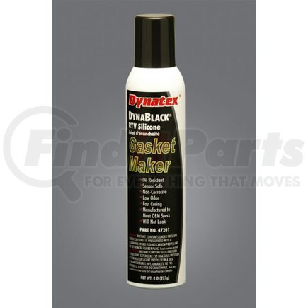 47201 by DYNATEX - DynaBlack RTV Silicone Gasket Maker-L/V