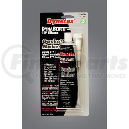 47200 by DYNATEX - DynaBlack RTV Silicone Gasket Maker-L/V