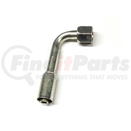 75708E-468 by WEATHERHEAD - Eaton Weatherhead 757 E Series Crimp Hose Fittings SAE 45 Flare Female Swivel 90 Tube Elbow