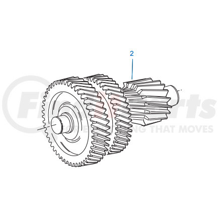 A-6888 by EATON - Countershaft Assembly