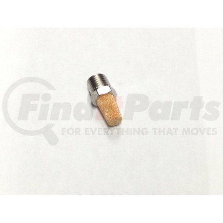 12332 by TECTRAN - Air Brake Pipe Head Plug - Brass, 1/4 in. MNPT, Male, Breather Fitting