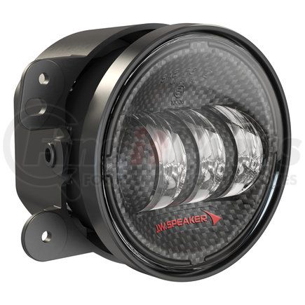 0554413 by J.W. SPEAKER - 12V SAE/ECE LED Fog Light with Carbon Fiber Inner Bezel - 2 Light Kit