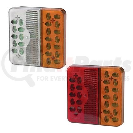 0341701 by J.W. SPEAKER - 12-24V ECE LED Stop, Tail & Turn Signal Light with Harness