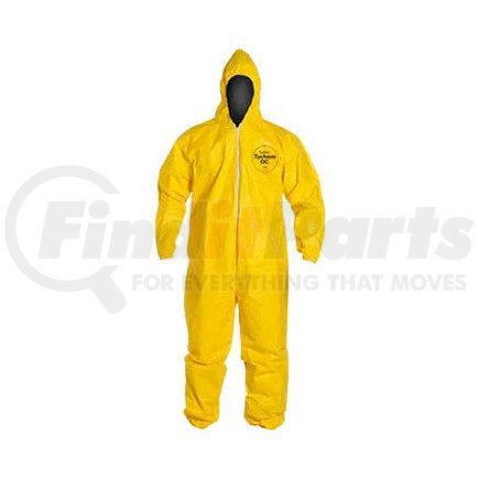 42533 by JJ KELLER - DuPont™ Tychem QC Disposable Clothing Coveralls - Large, Sold in Boxes of 12