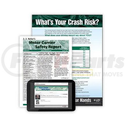 20686 by JJ KELLER - J. J. Keller Motor Carrier Safety Report - Print & 1 Poster per Month, 1-Yr. Subscription