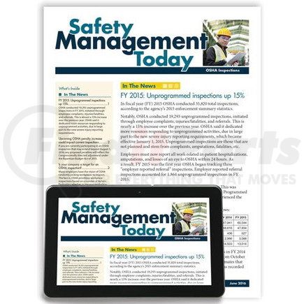 20807 by JJ KELLER - J. J. Keller Safety Management Today Newsletter - Print, 1-Yr. Subscription