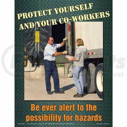 JJ Keller 9205 Loading Dock and Warehouse Safety - The Ins and Outs Training Program - Awareness Poster - Awareness Poster