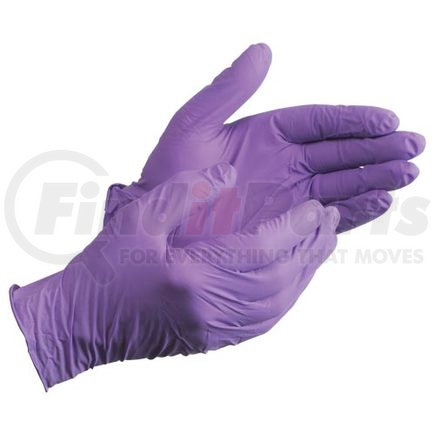 42470 by JJ KELLER - Purple Powder-Free Nitrile Exam Gloves - Large, 1 Box