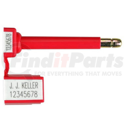 JJ Keller 49008 Klicker 2-Color Bolt Security Seal - Red - Stock