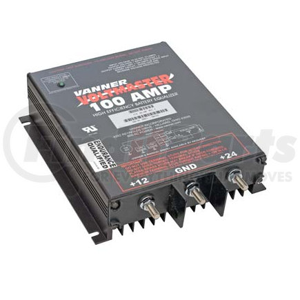 66-100 by VANNER - Vanner, Equalizer, 24 VDC Input, 12 VDC Output, 100A