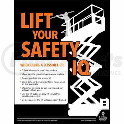 50757 by JJ KELLER - Reminds employees of key issues related to construction safety and training.
