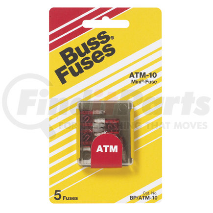 BP/ATM10 by BUSSMANN FUSES - Mini-Blade Fuse