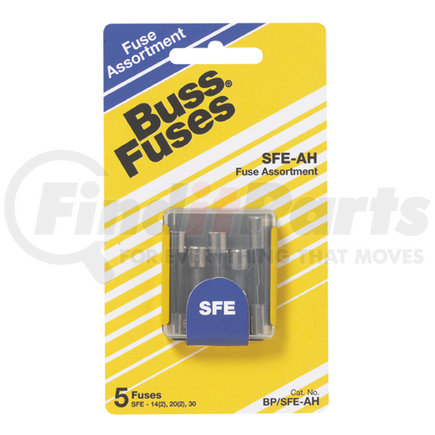 BP/SFE-AH by BUSSMANN FUSES - SFE Fuse Assortment