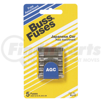 KJ5 by BUSSMANN FUSES - Japanese Glass Asst.