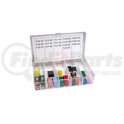 NO.45 by BUSSMANN FUSES - TRADITIONAL AUTOMOTIVE INSTALLER ASSORTMENTS, 16-Piece Cartridge Fuse Bulk Assortment