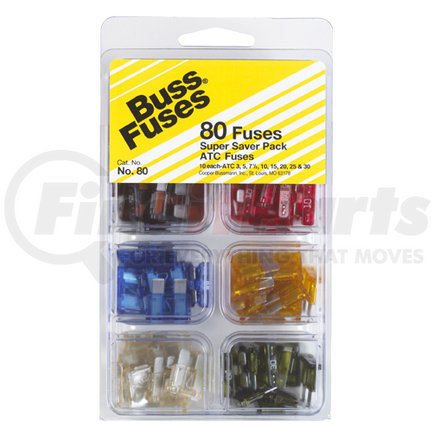 NO80 by BUSSMANN FUSES - Atc Bulk Asst.